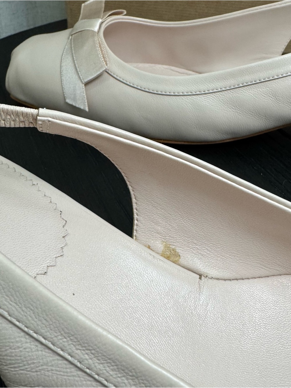 Christian Louboutin Mamaflirt Slingback Ballet Pump Leche 42 - Picture 5 of 12